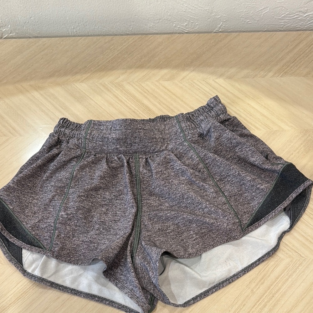 Lululemon Athletica Gray Athletic Shorts Lightweight Performance